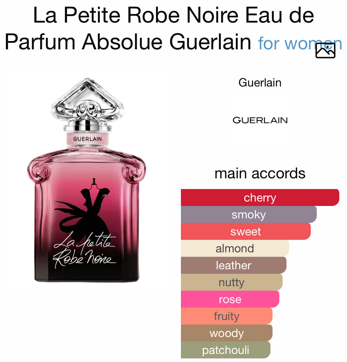 GUERLAIN LA PETITE ROBE NOIR ABSOLUE 3.4 EDP LADY