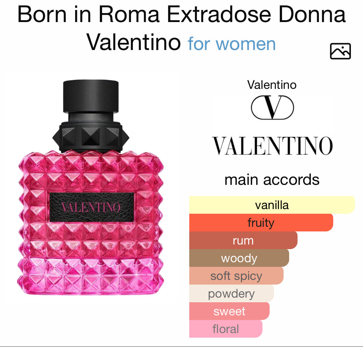 VALENTINO DONNA BORN IN ROMA EXTRADOSE 3.4 PARFUM LADY