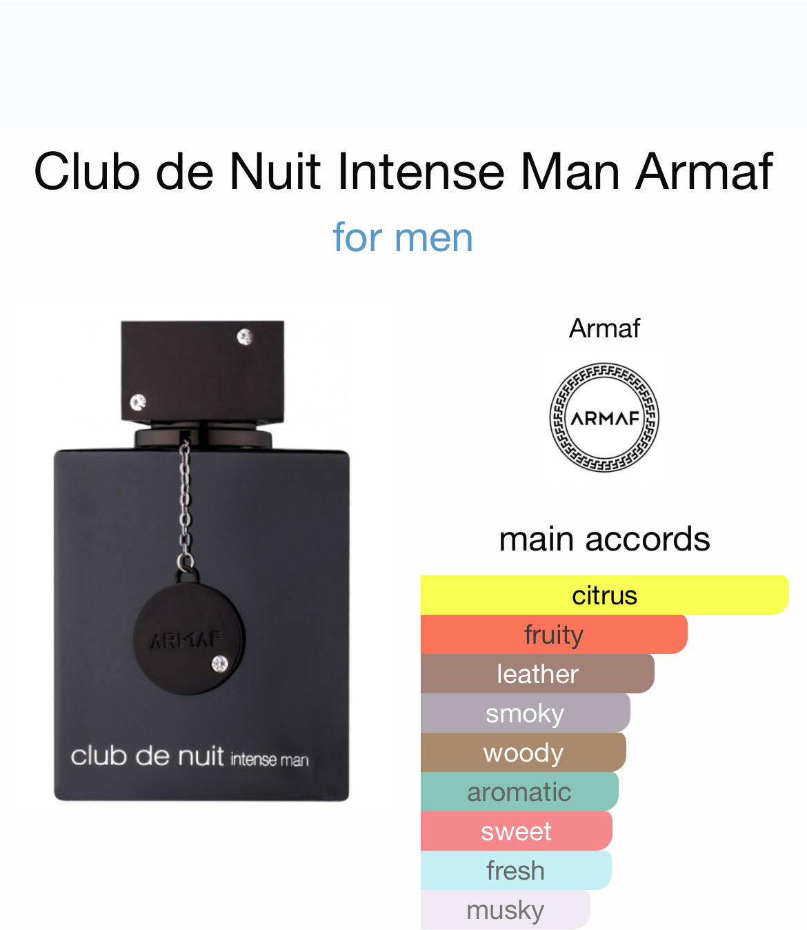 CLUB de NUIT INTENSE 3.6 EDT M+3.4 S/G+1.7 B/S+8.4 SHAMPOO (by ARMAF )
