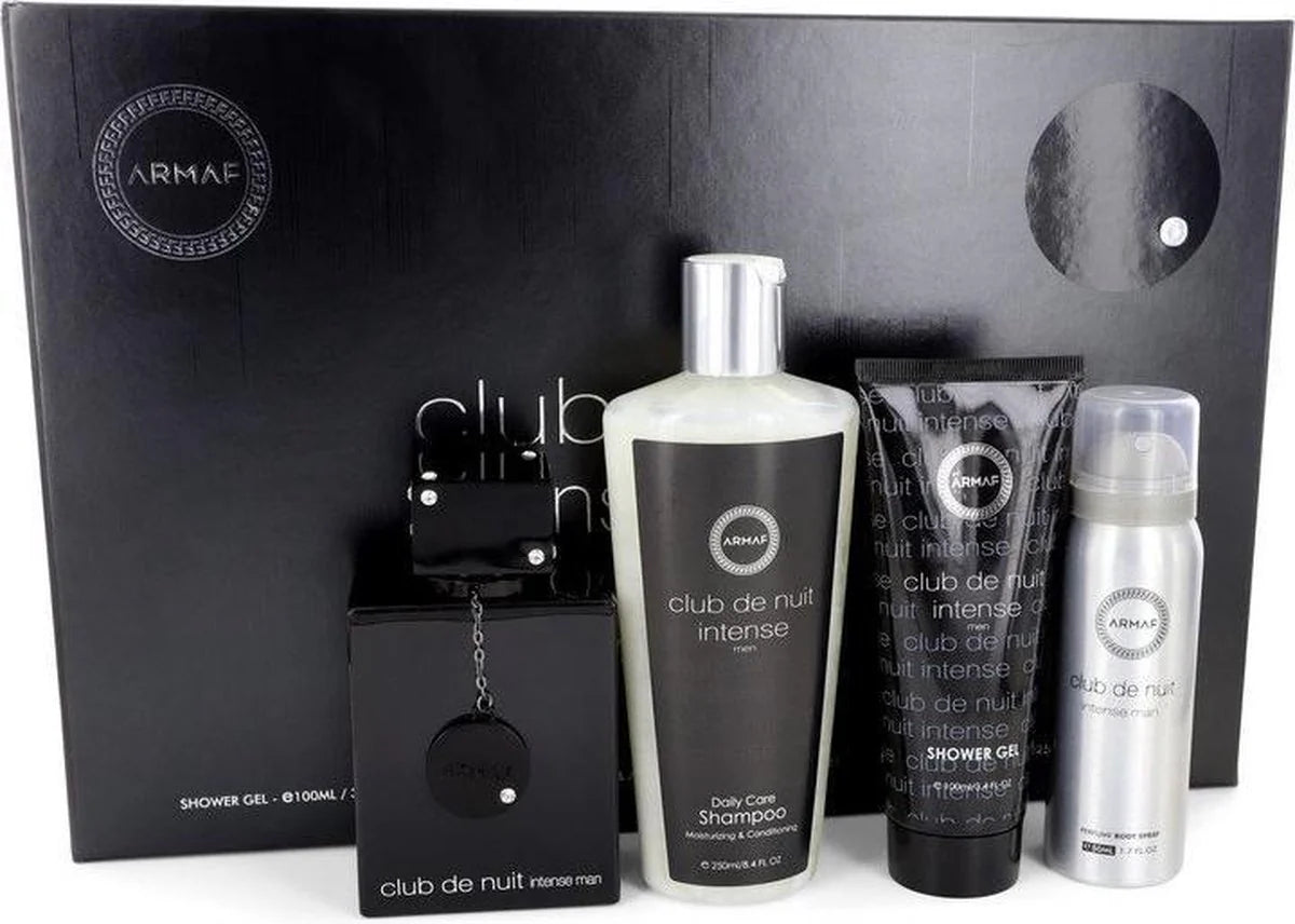 CLUB de NUIT INTENSE 3.6 EDT M+3.4 S/G+1.7 B/S+8.4 SHAMPOO (by ARMAF )