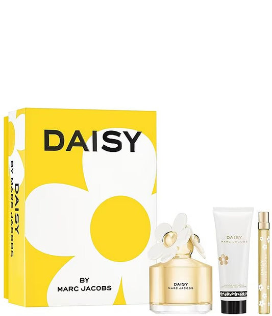 MARC JACOBS DAISY 3.4 EDT LADY+ 2.5 B/L + MINI TRAVEL SPRAY ( GIFT SET )
