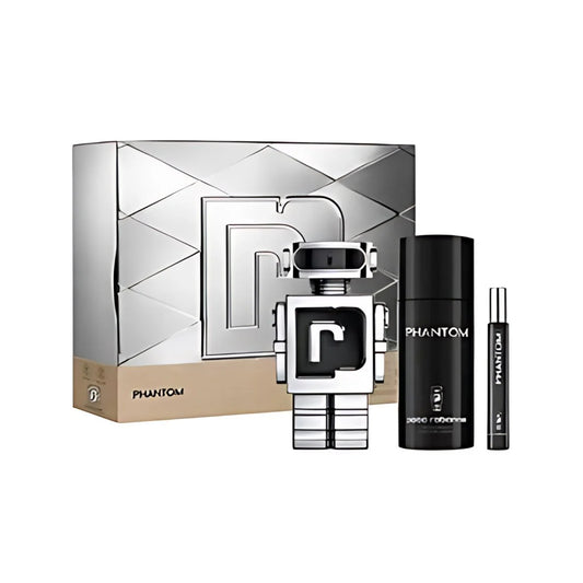 PACO RABANNE PHANTOM 3.4 EDT MAN+5.0 DEO SPRAY+MINI TRAVEL SPRAY(GIFT SET)