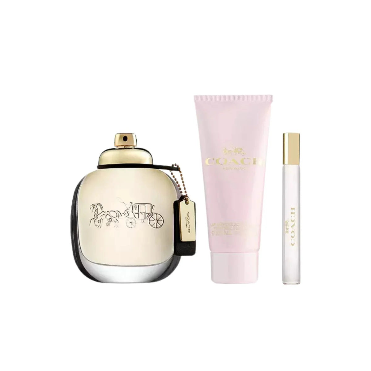 COACH NY 3.0 EDP LADY + 3.4 B/L + MINI TRAVEL SPRAY ( GIFT SET )