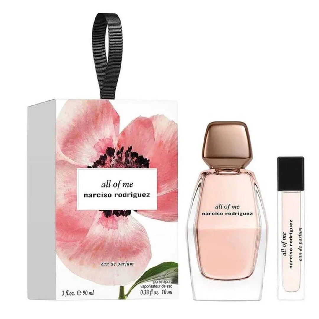 NARCISO RODRIGUEZ ALL OF ME 3.0 EDP L + MINI TRAVEL SPRAY ( GIFT SET )