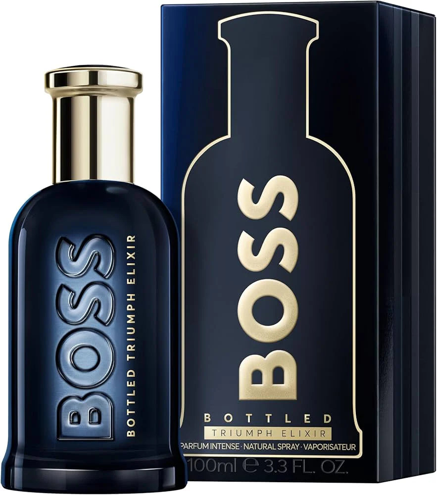 HUGO BOSS BOTTLED ( #6 ) TRIUMPH ELIXIR PARFUM 3.4 MAN
