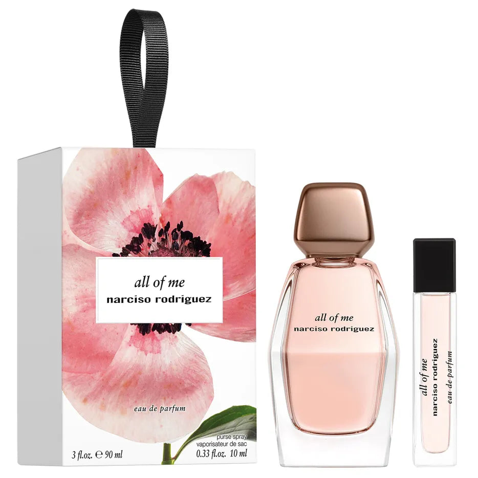 NARCISO RODRIGUEZ ALL OF ME 3.0 EDP L + MINI TRAVEL SPRAY ( GIFT SET )