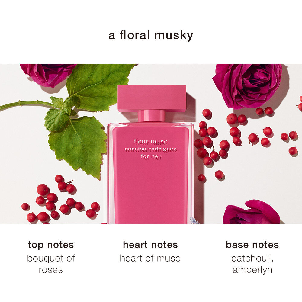 NARCISO RODRIGUEZ FLEUR MUSC FLORAL 3.3 EDT LADY