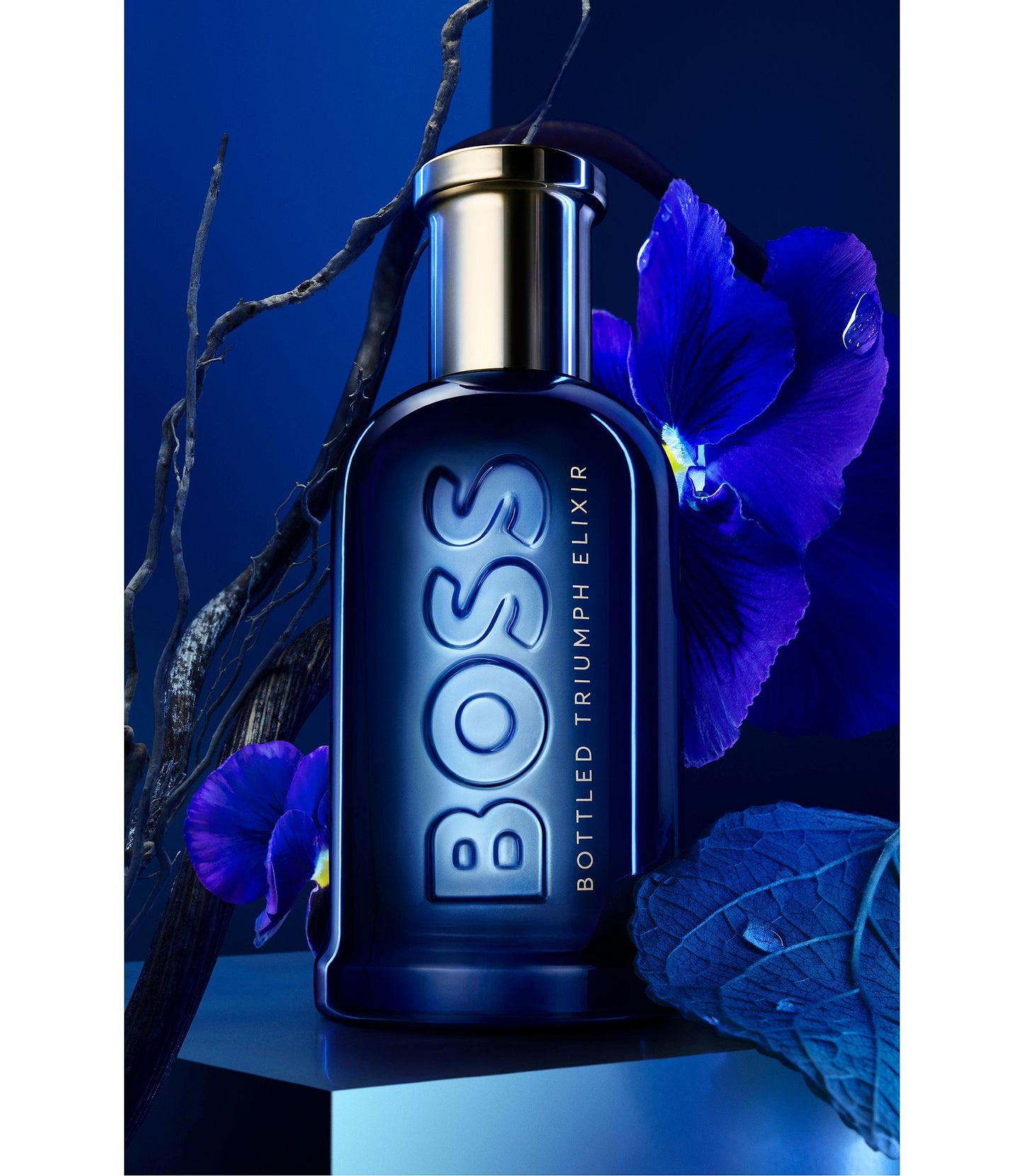 HUGO BOSS BOTTLED ( #6 ) TRIUMPH ELIXIR PARFUM 3.4 MAN