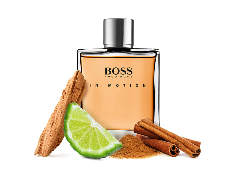 HUGO BOSS MOTION 3.4 EDT MAN (New Pres. Grey/Orange box)
