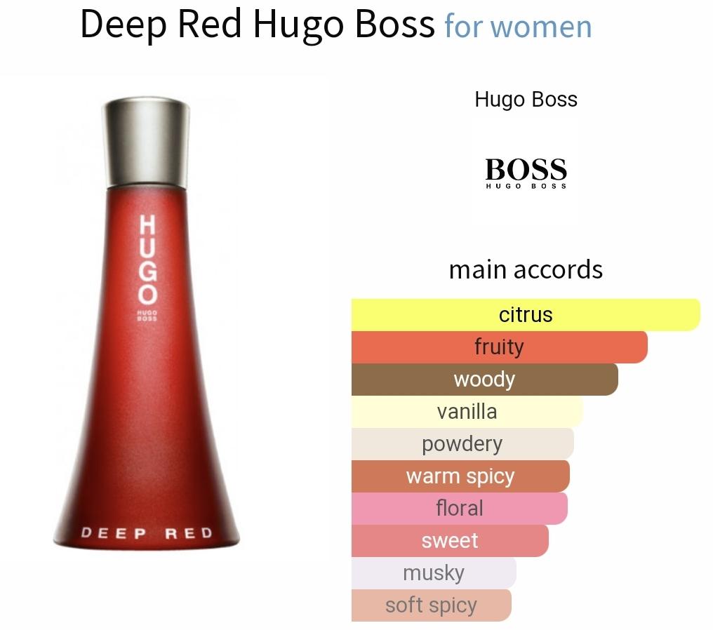 HUGO BOSS DEEP RED 3.0 EDP LADY