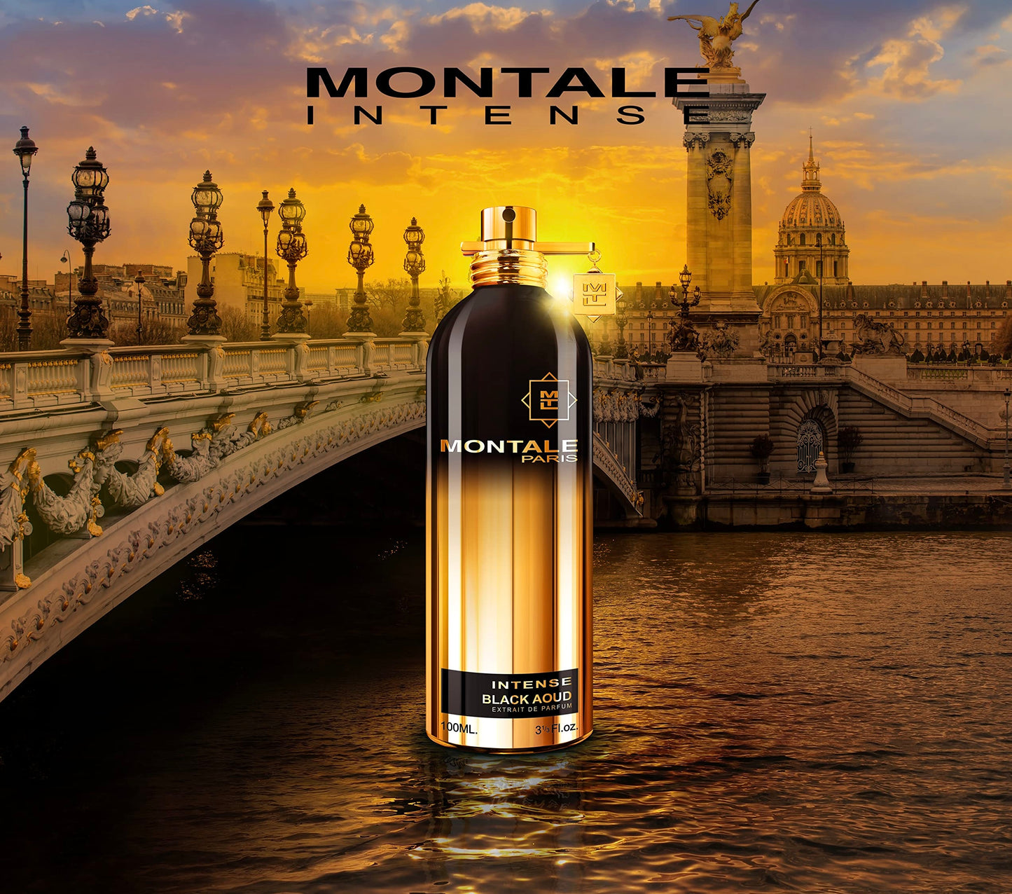 MONTALE INTENSE BLACK AOUD 3.4 EDP UNISEX