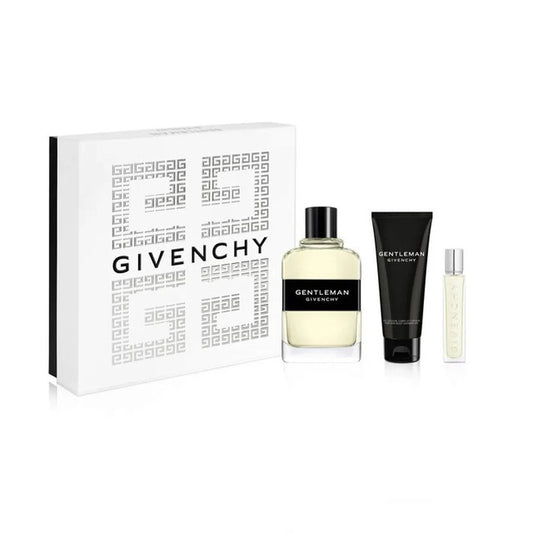 GIVENCHY GENTLEMAN 3.4 EDT MAN + 2.5 S/G + MINI TRAVEL SPRAY ( GIFT SET )