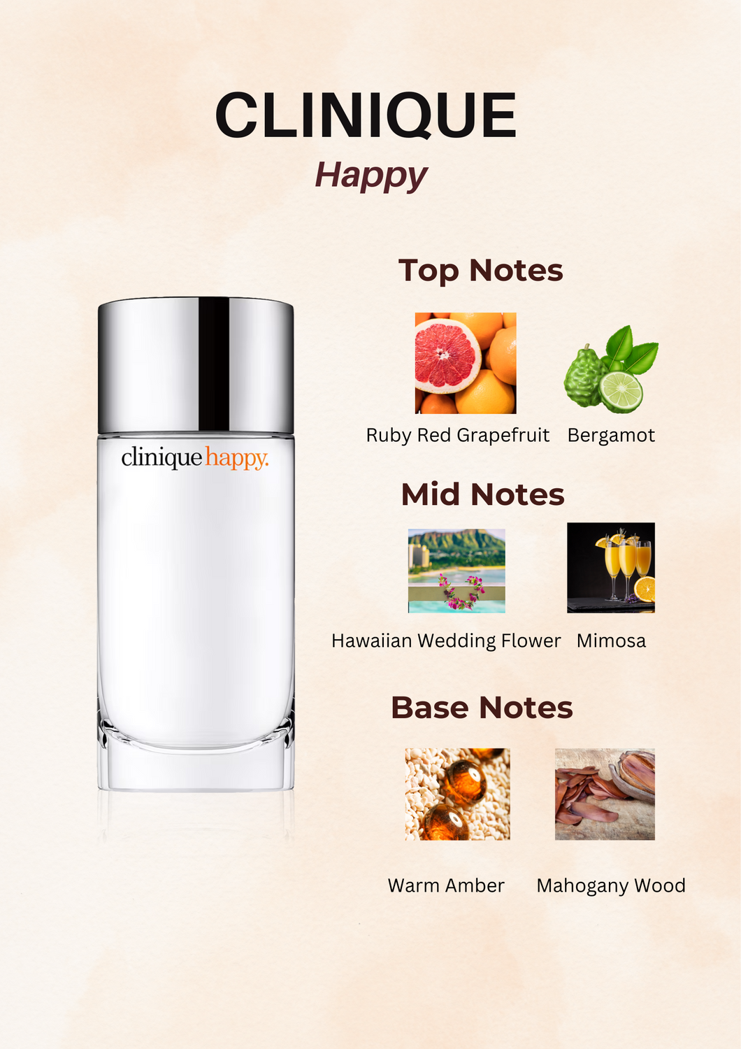 HAPPY by CLINIQUE 3.4 EDP LADY