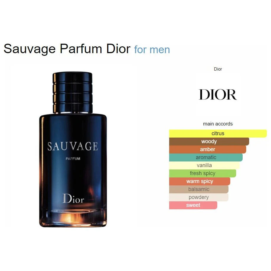 DIOR SAUVAGE 3.4 PARFUM MAN