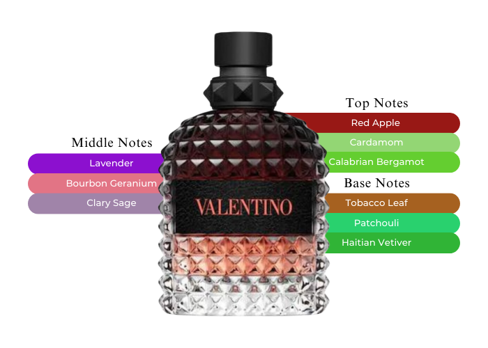 VALENTINO UOMO BORN IN ROMA CORAL FANTASY 3.4 EDT MAN