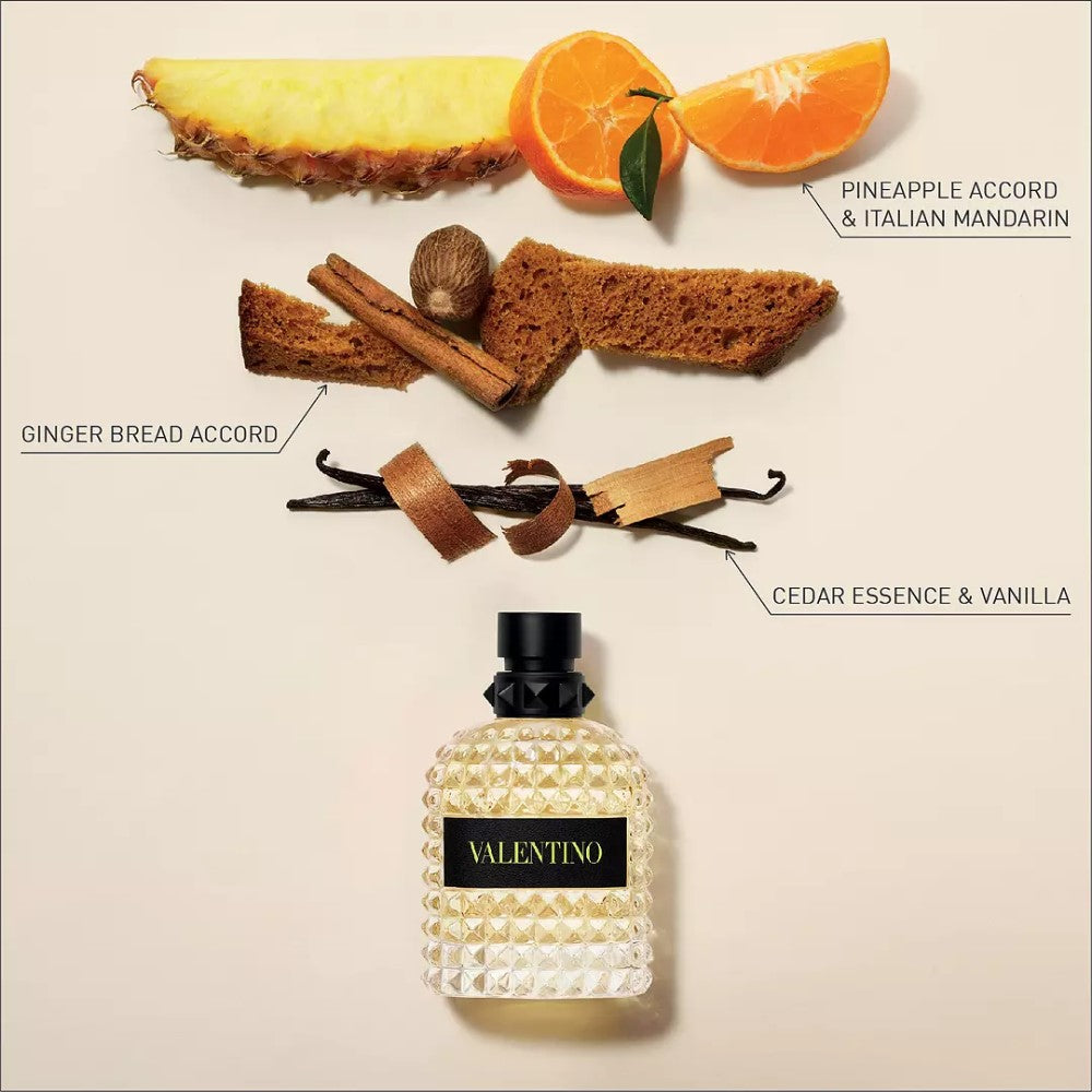 VALENTINO UOMO BORN IN ROMA YELLOW DREAM 3.4 EDT MAN