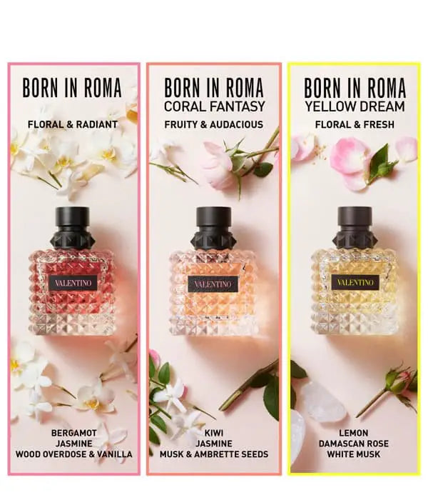 VALENTINO DONNA BORN IN ROMA INTENSE 3.4 EDP LADY