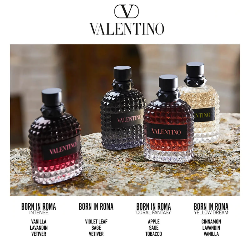VALENTINO UOMO BORN IN ROMA INTENSE 3.4 EDP MAN