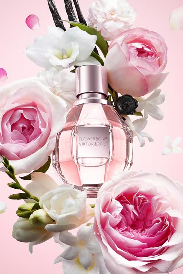 FLOWERBOMB 3.4 EDP L+2.5 B/L+ MINI TRAVEL SPRAY ( GIFT SET) ( by VIKTOR & ROLF )