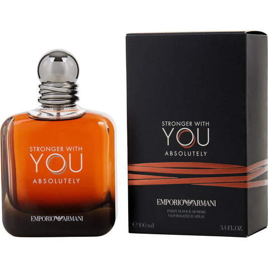 EMPORIO ARMANI STRONGER WITH YOU ABSOLUTELY 3.4 PARFUM MAN( by Giorgio Armani )