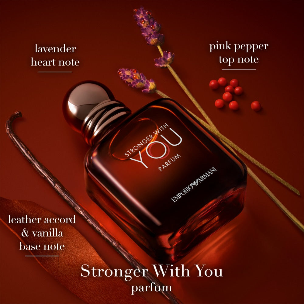 EMPORIO ARMANI STRONGER WITH YOU 3.4 PARFUM MAN ( by Giorgio Armani )