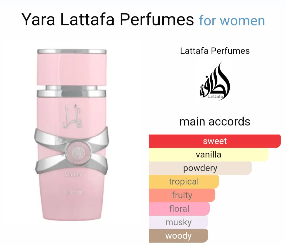 LATTAFA YARA 3.4 EDP LADY