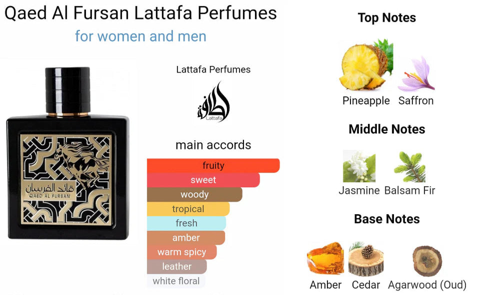 LATTAFA QAED al FURSAN 3.0 EDP UNISEX