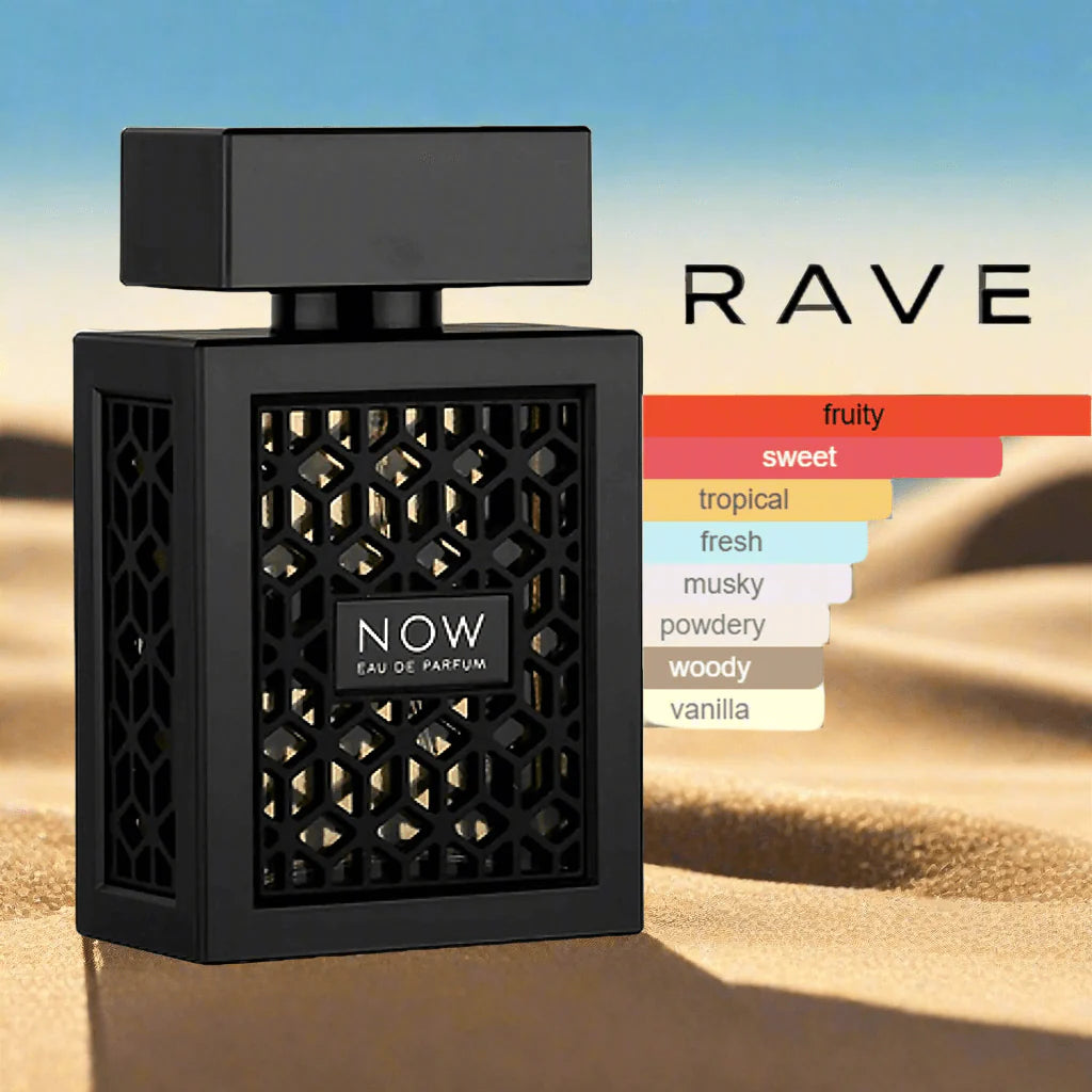 LATTAFA RAVE NOW BLACK 3.4 EDP MAN
