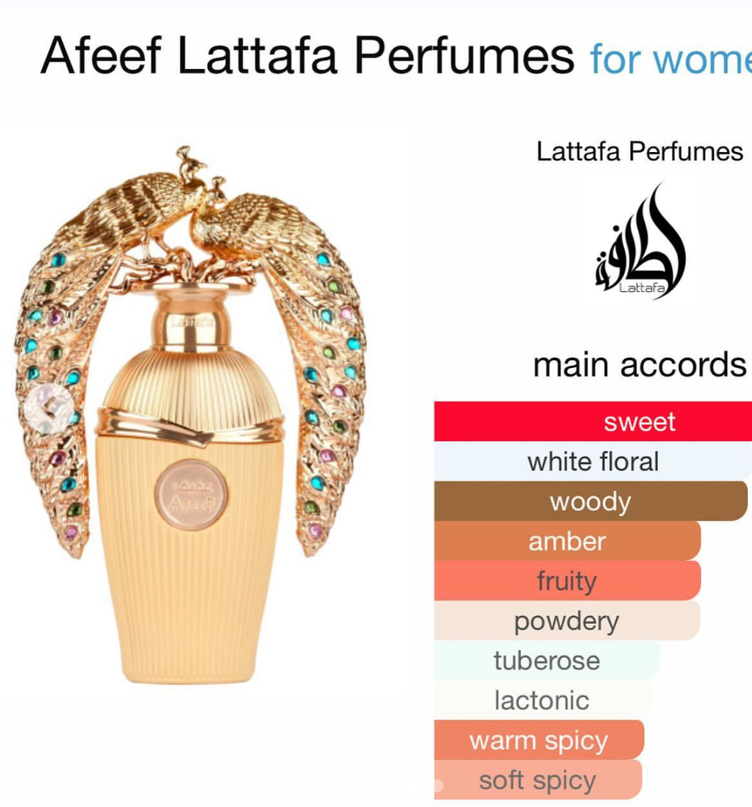 LATTAFA AFEEF 3.4 EDP LADY