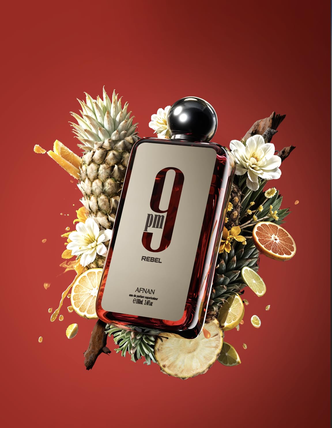 AFNAN 9 PM REBEL 3.4 EDP UNISEX