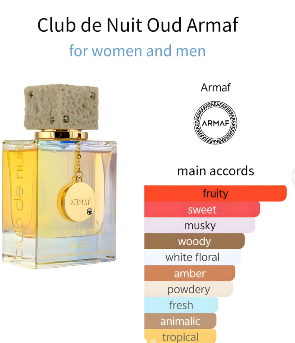 CLUB de NUIT OUD 3.6 EDP UNISEX ( by ARMAF )