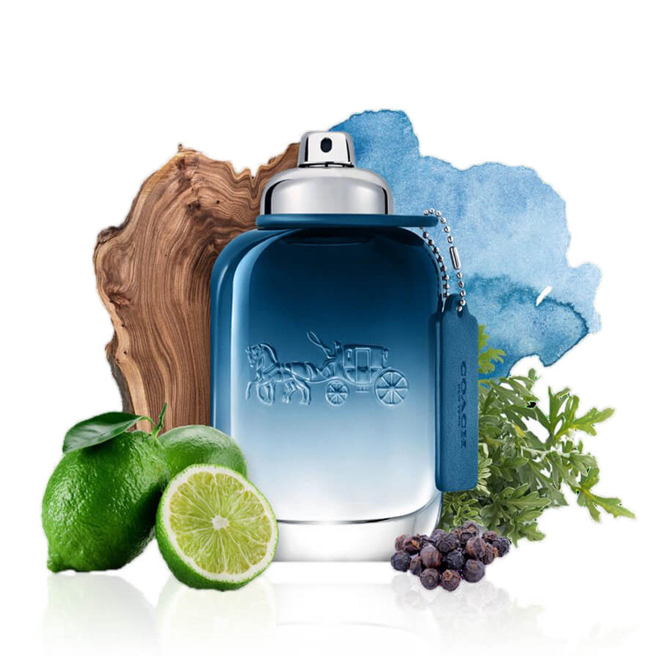 COACH MINI SET 4 x 0.15 OZ EDT MAN ( 2 x NY - GREEN - BLUE) ( GIFT SET )