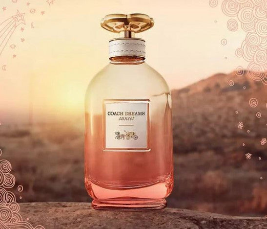 COACH MINI SET 4 x 0.15 OZ EDP LADY(FLORAL-WILD ROSE-LOVE-DREAMS SUNSET) (GIFT SET)