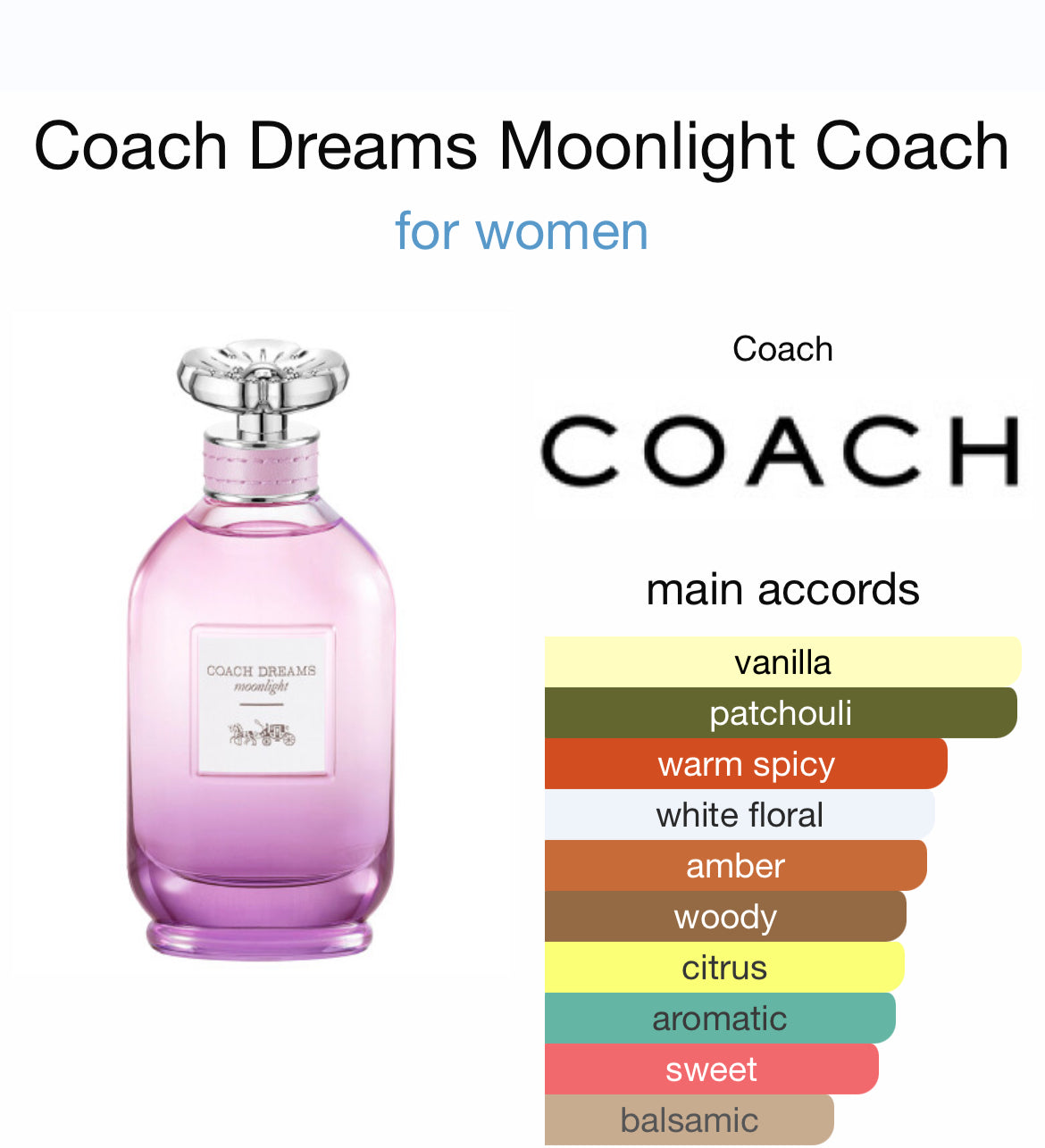 COACH DREAMS MOONLIGHT 3.0 EDP LADY