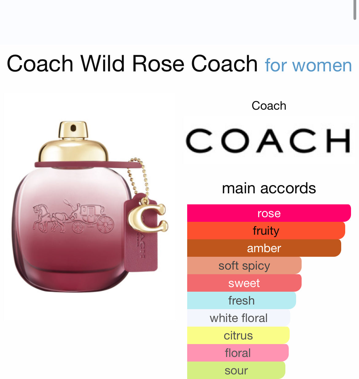 COACH WILD ROSE 3.0 EDP LADY