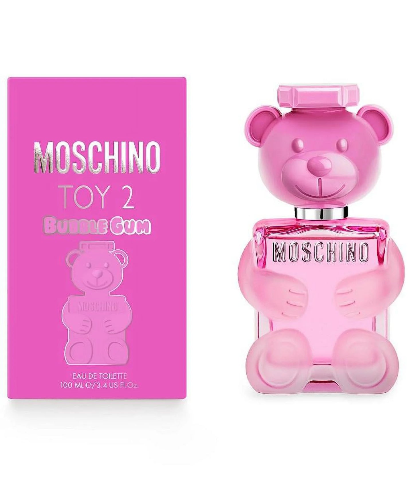 MOSCHINO TOY ( 2 ) BUBBLE GUM 3.4 EDT LADY
