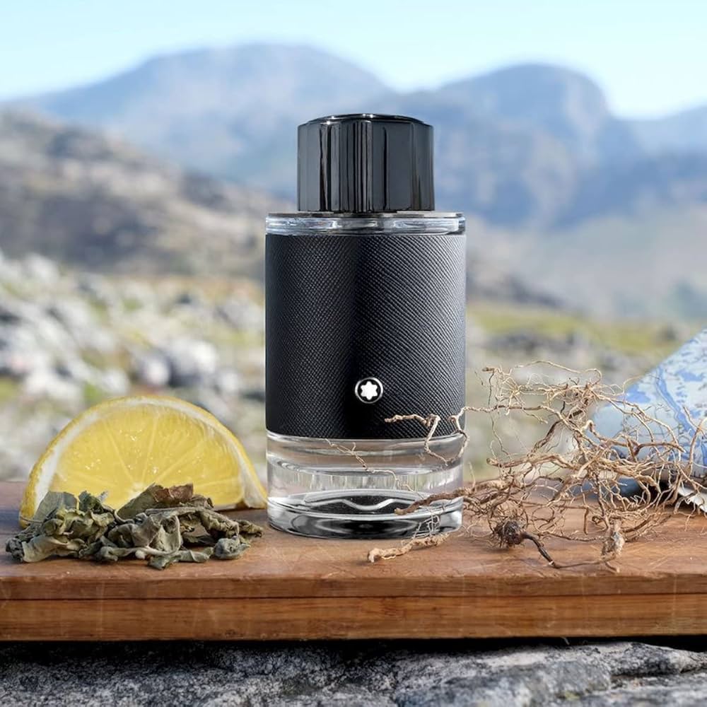 MONT BLANC MINI SET 5 x 0.15 OZ MAN (EXPLORER-RED-LEGEND-BLUE-PLATINUM) (GIFT SET)