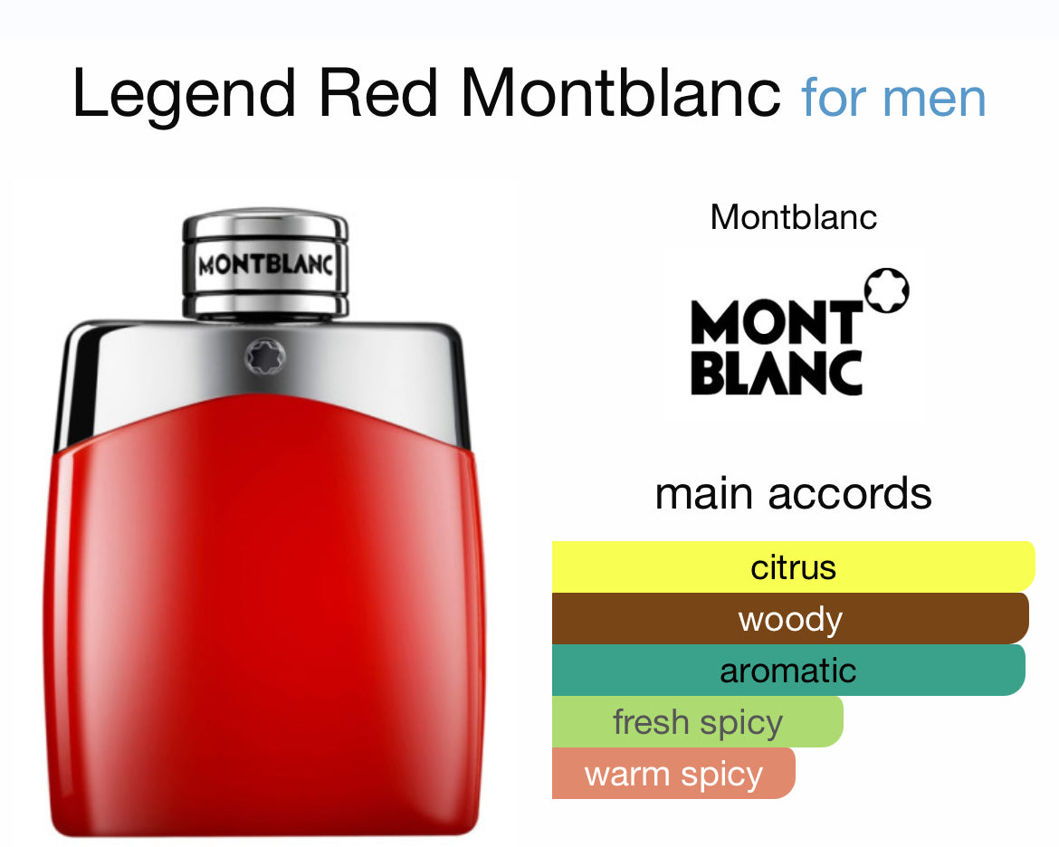 MONT BLANC LEGEND RED 3.4 EDP MAN