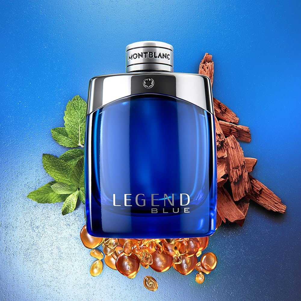 MONT BLANC MINI SET 5 x 0.15 OZ MAN (EXPLORER-RED-LEGEND-BLUE-PLATINUM) (GIFT SET)