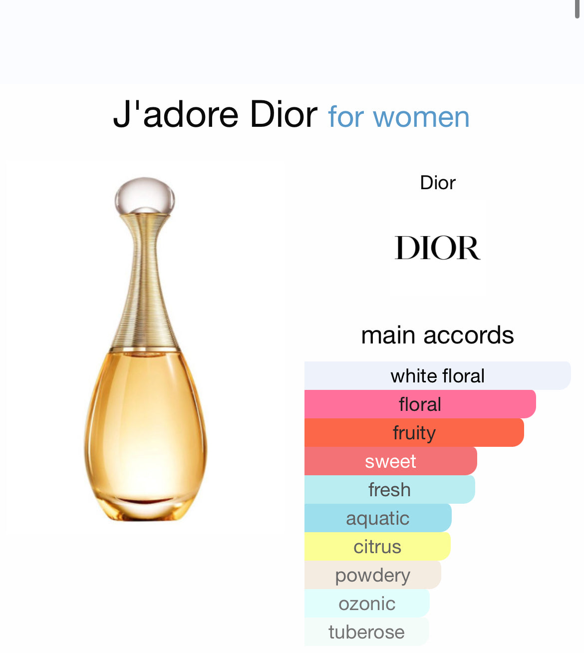 DIOR JADORE 3.4 EDP LADY