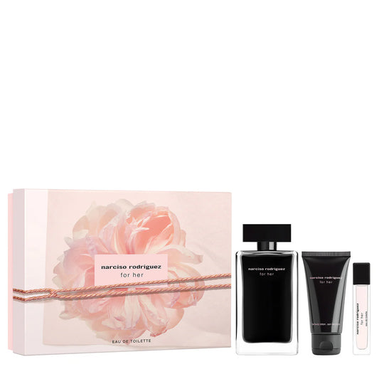 NARCISO RODRIGUEZ 3.4 EDT LADY  + 1.7 B/L + MINI TRAVEL SPRAY ( GIFT SET)