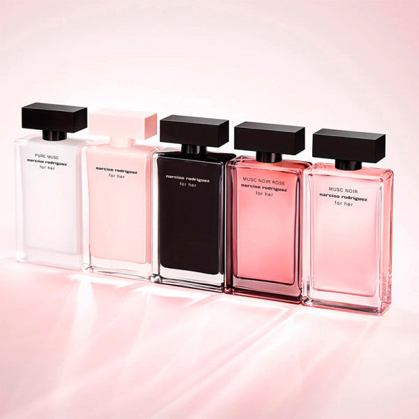 NARCISO RODRIGUEZ MUSC NOIR 3.4 EDP LADY + 1.7 B/L + MINI TRAVEL SPRAY ( GIFT SET)