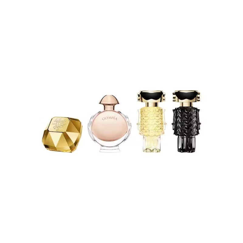 PACO RABANNE OLYMPEA 2.7 EDP LADY + 3.4 B/L + MINI TRAVEL SPRAY ( GIFT SET )