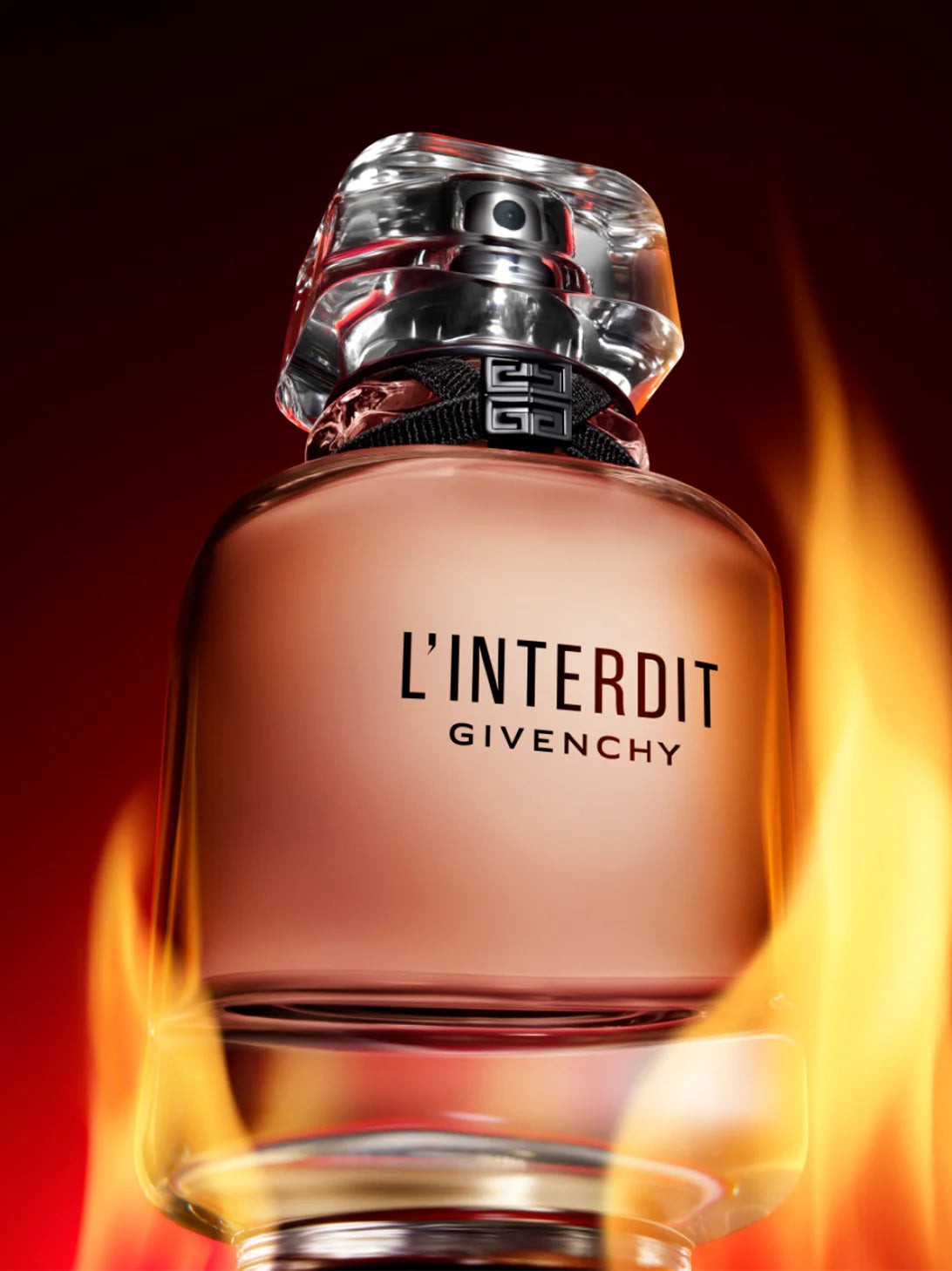 GIVENCHY L'INTERDIT 2.7 EDP LADY + 2.5 B/L + LIP STICK LE ROUGE (GIFT SET )