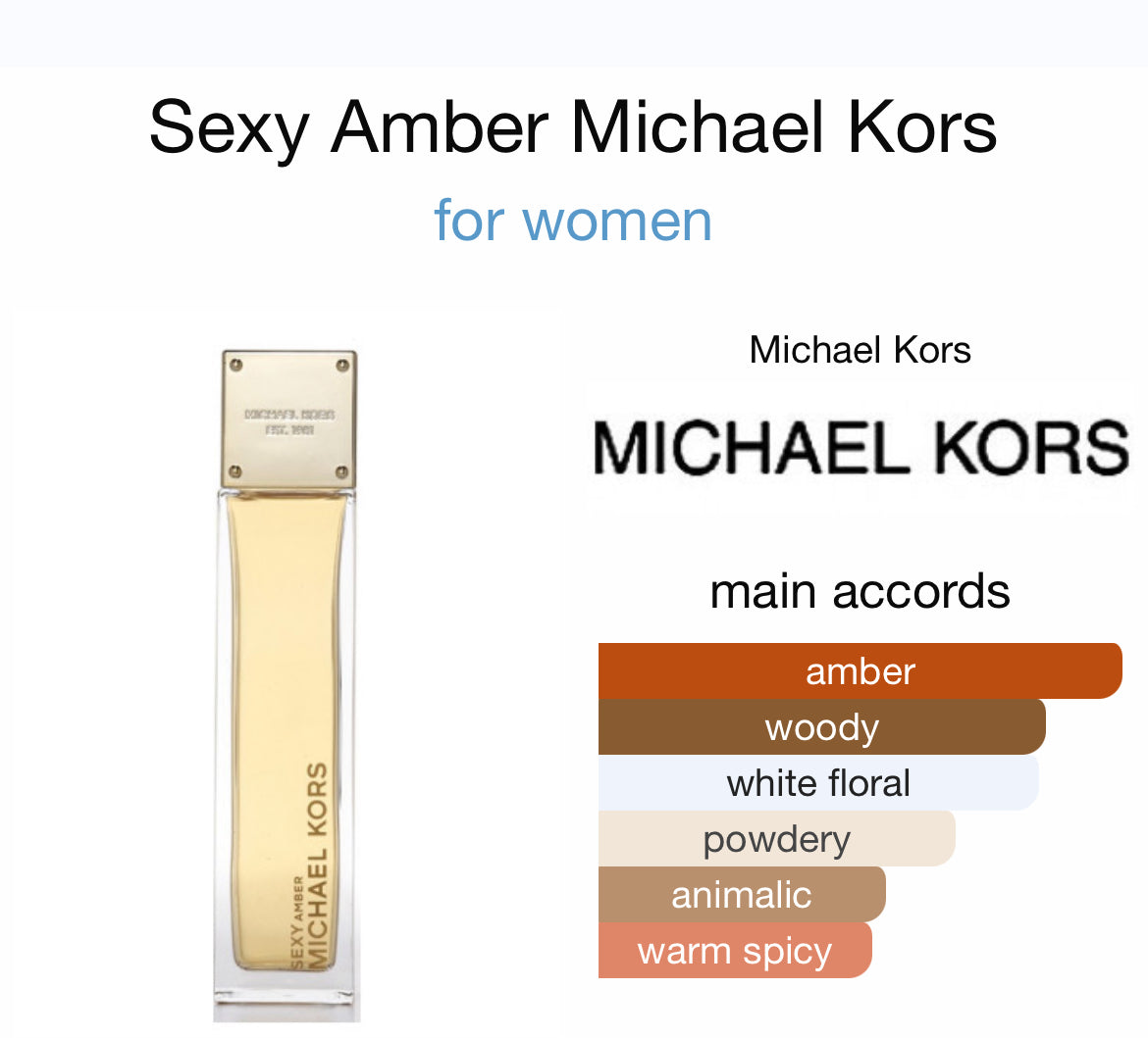 MICHAEL KORS SEXY AMBER 3.4 EDP LADY