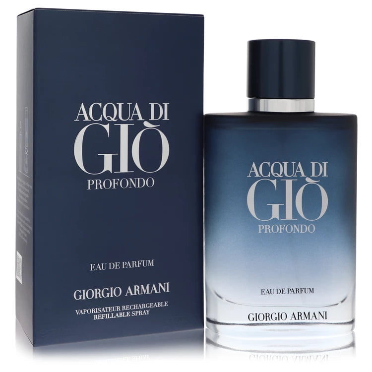 ACQUA DI GIO PROFONDO 3.4 EDP MAN REFILLABLE ( by Giorgio Armani )