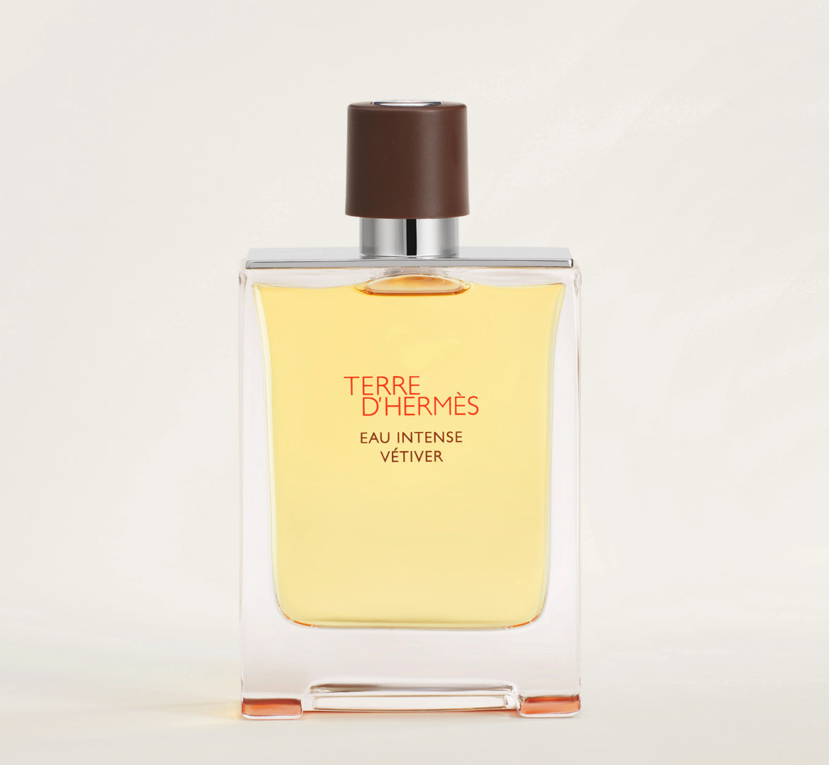 HERMES TERRE EAU INTENSE VETIVER 3.4 EDP MAN + 2.8 S/G ( GIFT SET )