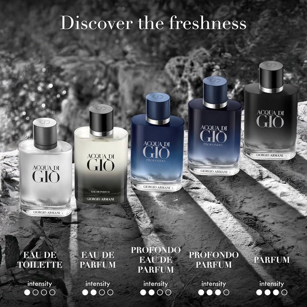 ACQUA DI GIO PROFONDO 3.4 PARFUM MAN ( by Giorgio Armani )