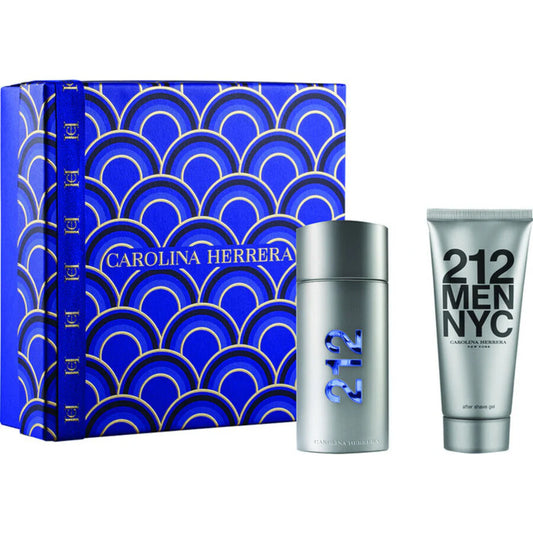 212 3.4 EDT MAN + 3.4 After Shave Gel ( GIFT SET )( by Carolina Herrera )