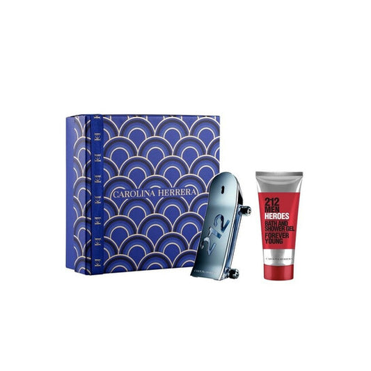 212 HEROES FOREVER YOUNG 3.0 EDT MAN + 3.4 S/G ( GIFT SET )( by Carolina Herrera )
